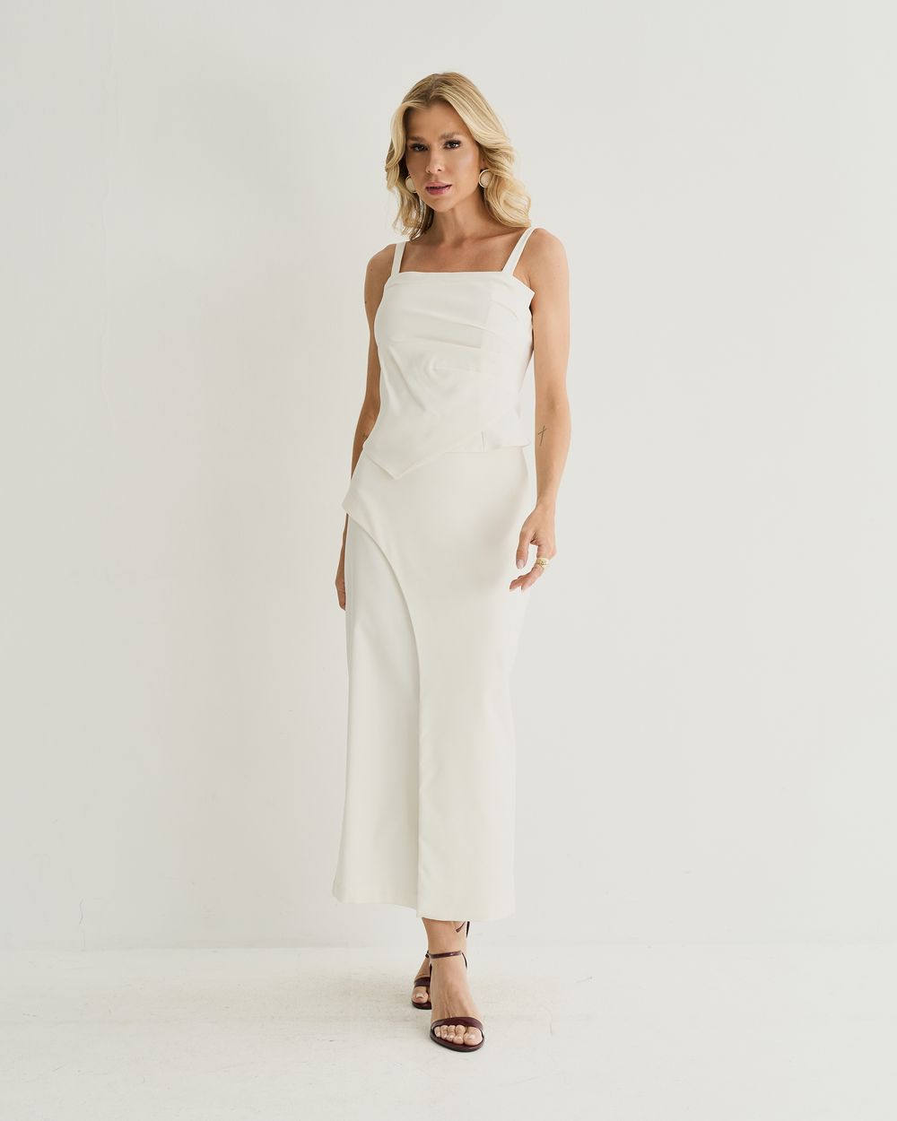 Saia Misto Viscose Sylora Sobreposta 1